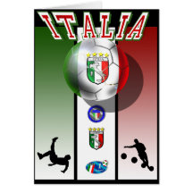 Illustration d'affiche de l'Italie pour des amants Carte De Vœux