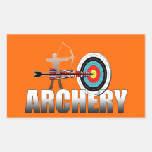 Illustration d'archers de cible de Londres de tir  Autocollants