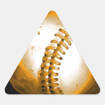 Illustration de base-ball autocollant