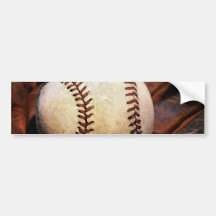 Illustration de base-ball autocollant pour voiture