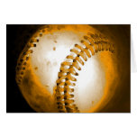 Illustration de base-ball carte de vœux