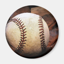 Illustration de base-ball aimants pour réfrigérateur