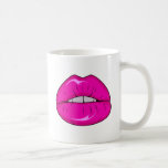 Illustration de Kanjiz : fille sexy avec la lèvre  Mug À Café