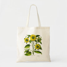 ILLUSTRATION DE TOURNESOL SAC EN TOILE