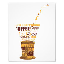Illustration moderne de café photographies