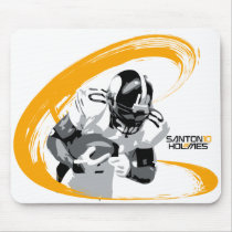 Illustration Mousepad de Santonio Holmes tapis de souris