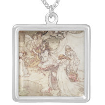 Illustration pour un conte de fées collier