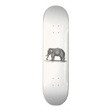 Illustration vintage d'éléphant de 1800s - éléphan plateaux de skate