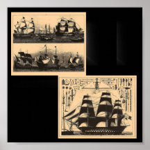 Illustrations d'Affiche-Cru-Bateau