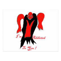 I'M ADDICTED TO YOU.png Cartes Postales
