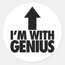 Im avec le génie autocollants