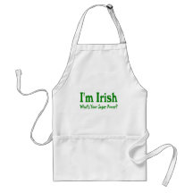 Im Irlandais ce qui est votre super pouvoir Tablier