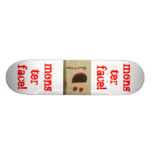 Image 002, visage de monstre ! , visage de monstre skateboards personnalisables