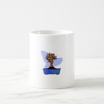 Image bleue de graphique de pot équilibrée par bon tasse