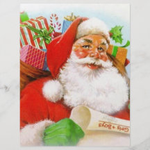 Image classique de Père Noël Prospectus