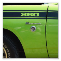 Image classique de voiture de sport du barracuda 3 photographie d’art