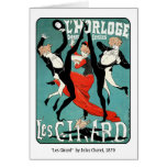 Image de danse de Nouveau d'art par Jules Cheret Carte