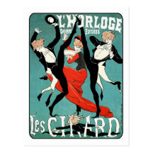 Image de danse de Nouveau d'art par Jules Cheret Cartes Postales