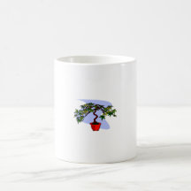 Image de graphique de bonsaïs d'érable de gens de  mug