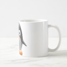 image de Linux de tux de pingouin Mugs À Café