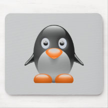 image de Linux de tux de pingouin Tapis De Souris