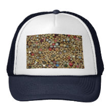 Image des lièges de vin casquettes de camionneur