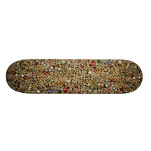 Image des lièges de vin plateaux de skateboards