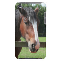 Image d'un cas quart d'iTouch de cheval Coques Barely There iPod