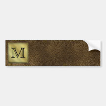 Image faite sur commande imprimée de monogramme. B Adhésif Pour Voiture