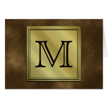 Image faite sur commande imprimée de monogramme. B Cartes De Vœux