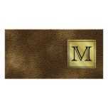 Image faite sur commande imprimée de monogramme. B Photocartes Personnalisées