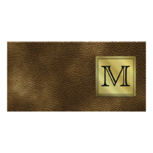 Image faite sur commande imprimée de monogramme. B Photocartes Personnalisées