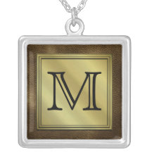 Image faite sur commande imprimée de monogramme. B Pendentif Personnalisé