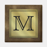 Image faite sur commande imprimée de monogramme. B Aimants Pour Réfrigérateur
