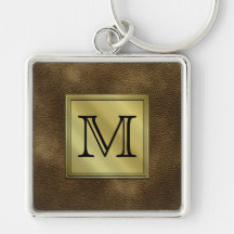Image faite sur commande imprimée de monogramme. B Porte-clé