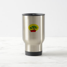 Image rouge de graphique de Sun de jaune de pot de Mugs