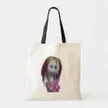 Image tramée de poupée des cheveux 3D Bonga d'arc- Sacs