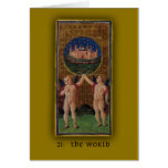 Images de carte de tarot de Visconti-Sforza sur de