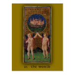 Images de carte de tarot de Visconti-Sforza sur de Cartes Postales