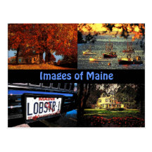 Images de carte postale du Maine