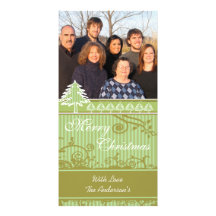 Images de famille de vacances de remous de pin de  modèle pour photocarte