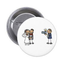 Images de mariage de photographie de photographe d pin's avec agrafe