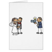 Images de mariage de photographie de photographe d carte de vœux