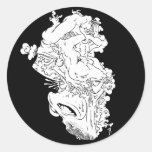 Imaginaire adulte 2 adhésifs ronds