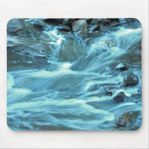 Imaginaire dans Mousepad bleu Tapis De Souris