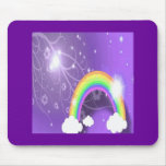 Imaginaire d'arc-en-ciel tapis de souris