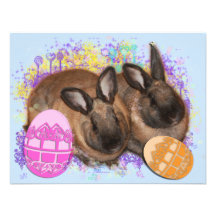 Imaginaire de lapin de Pâques - Joyeuses Pâques ! Bristols