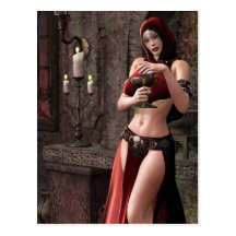 Imaginaire gothique de libations mortelles cartes postales