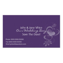 Imaginaire Romance notre carte de visite de mariag