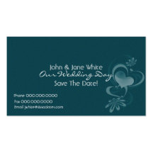 Imaginaire Romance notre carte de visite de mariag